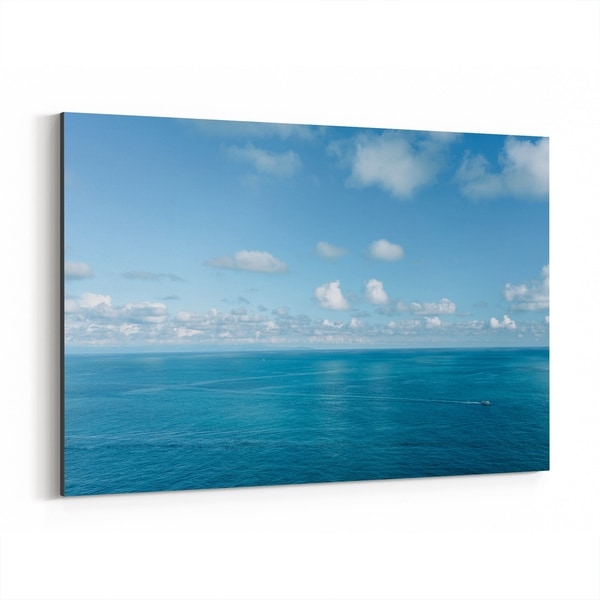 Noir Gallery Positano Italy Beach Boat Nautical Canvas Wall Art Print