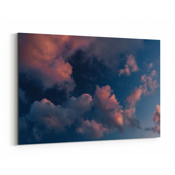 Noir Gallery Positano Italy Beach Nature Photo Canvas Wall Art Print