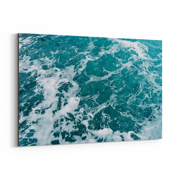 Noir Gallery Positano Italy Beach Nature Photo Canvas Wall Art Print