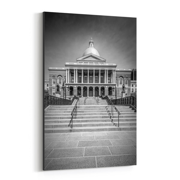 Noir Gallery Boston Massachusetts Architecture Canvas Wall Art Print