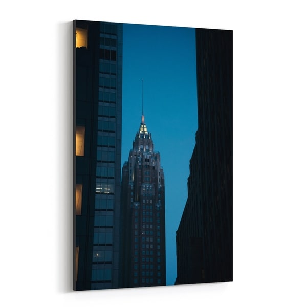 Noir Gallery New York Urban Architecture Photo Canvas Wall Art Print