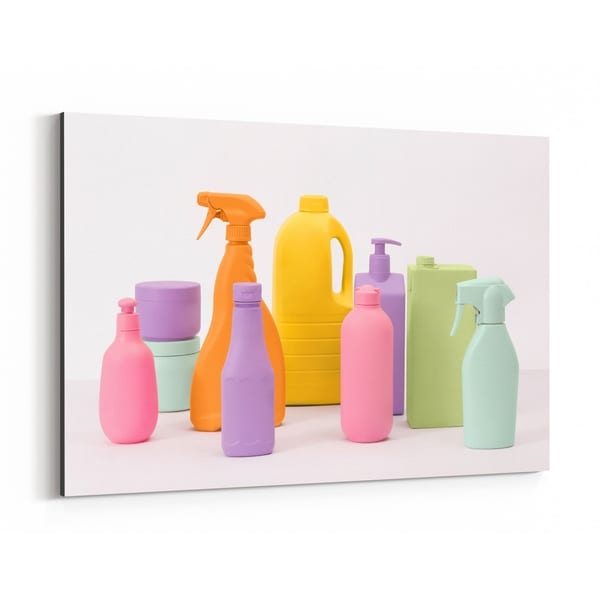 Noir Gallery Humor Plastic Bottles Photo Canvas Wall Art Print