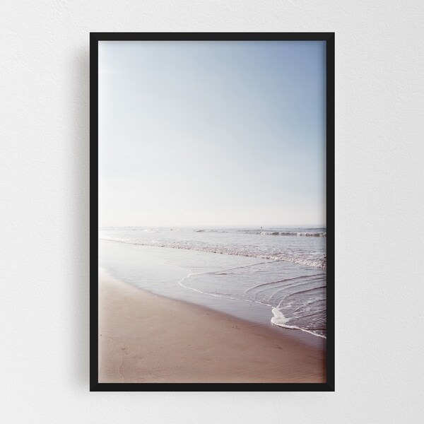 Noir Gallery San Diego California Sports Surfing Framed Art Print