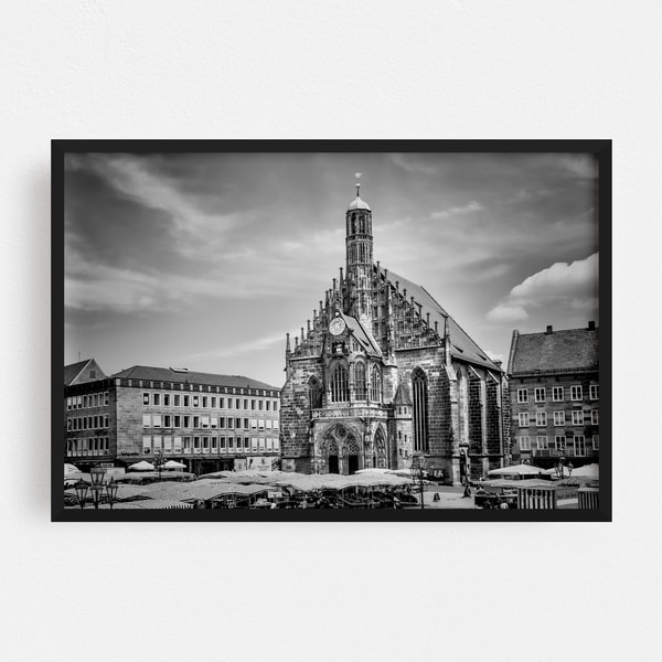 Noir Gallery Nuremberg Germany Urban Photo Framed Art Print