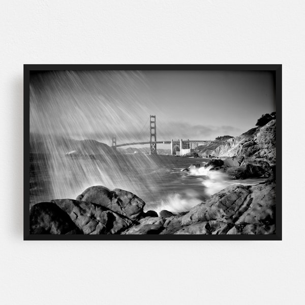 Noir Gallery San Francisco California Beach Photo Framed Art Print