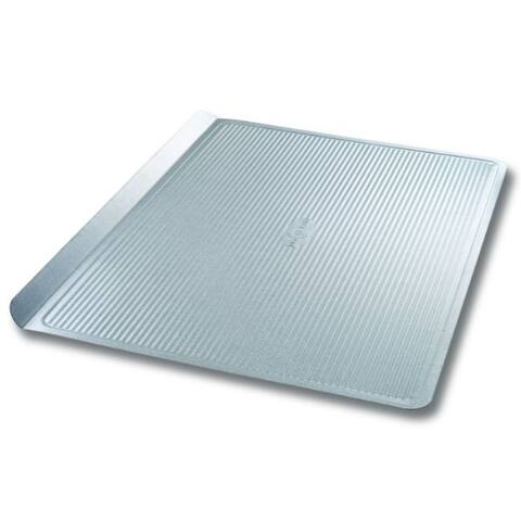 USA Pan 12-1/4 in. W x 17 in. L Cookie Sheet Silver