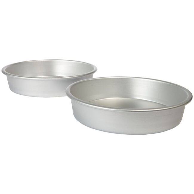 Wilton 9 in. W x 9.9 in. L Cake Pan Silver - N/A