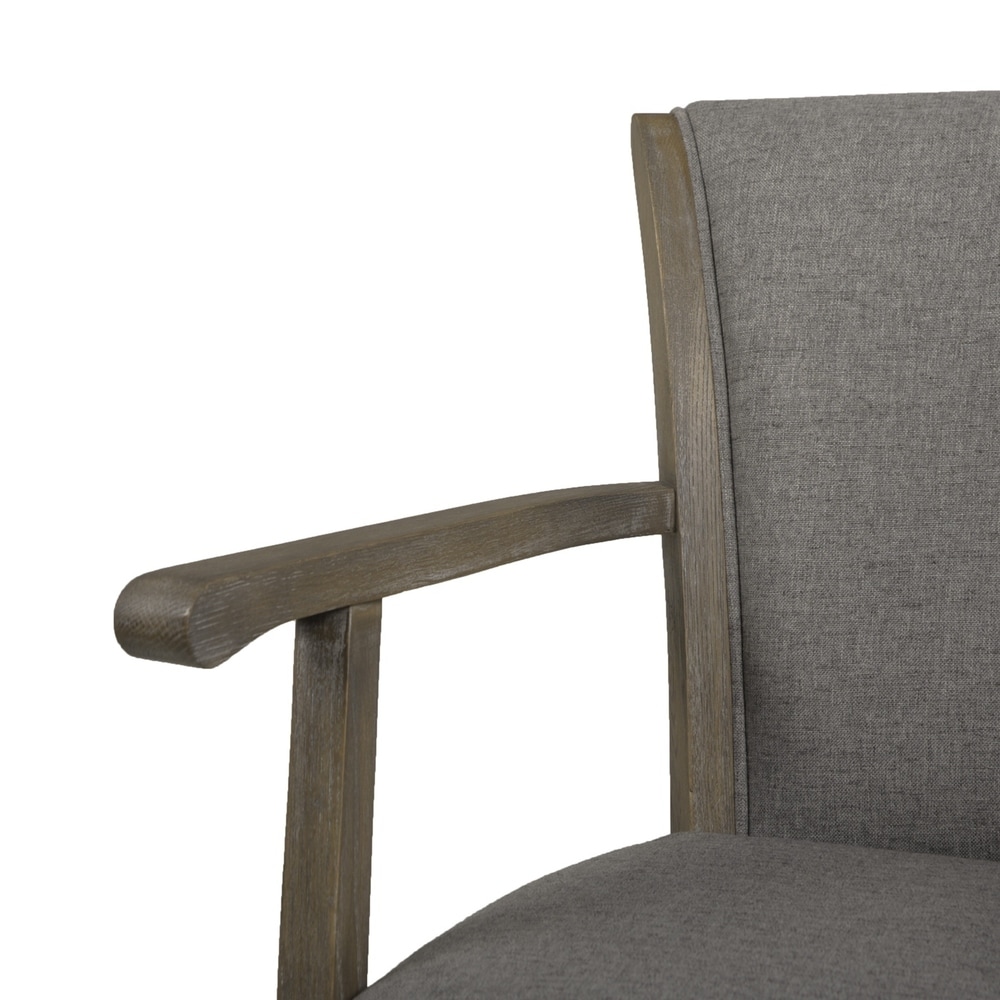 the gray barn primrose swivel stool with armrests