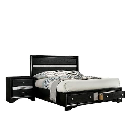 Silver Orchid Manzini Solid Wood 2 Piece Bedroom Set By Spacial