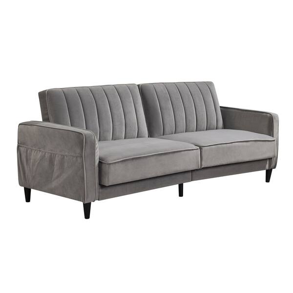 Carson Carrington Tangerda Velvet 3 Seater Sofa Bed On Tangerda Velvet 3 Seater Sofa Bed
