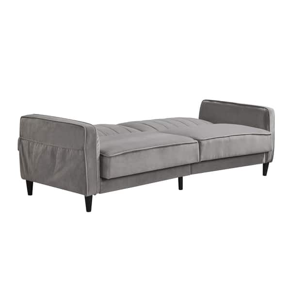 Shop Carson Carrington Tangerda Velvet 3 Seater Sofa Bed