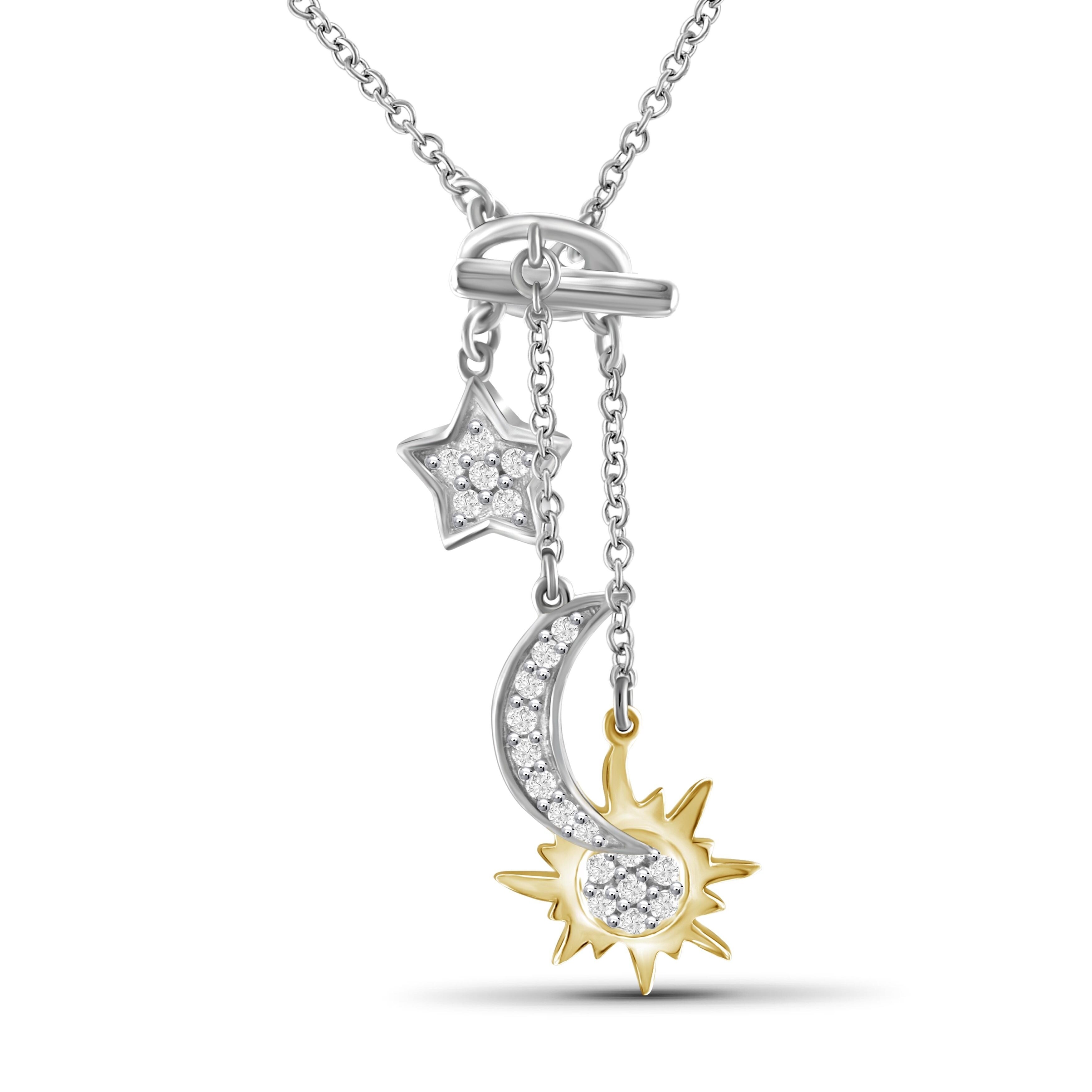 sun moon star pendant