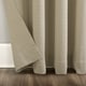 preview thumbnail 12 of 19, Clean Window Waffle Texture Anti-Dust Curtain Panel, Single Panel
