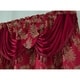 Gracewood Hollow Bao Textured Floral Jacquard Single Rod Pocket Curtain ...