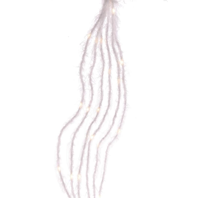 Kurt Adler 120-Light Warm White Fuzzy Multi Strand Warm White LED Set