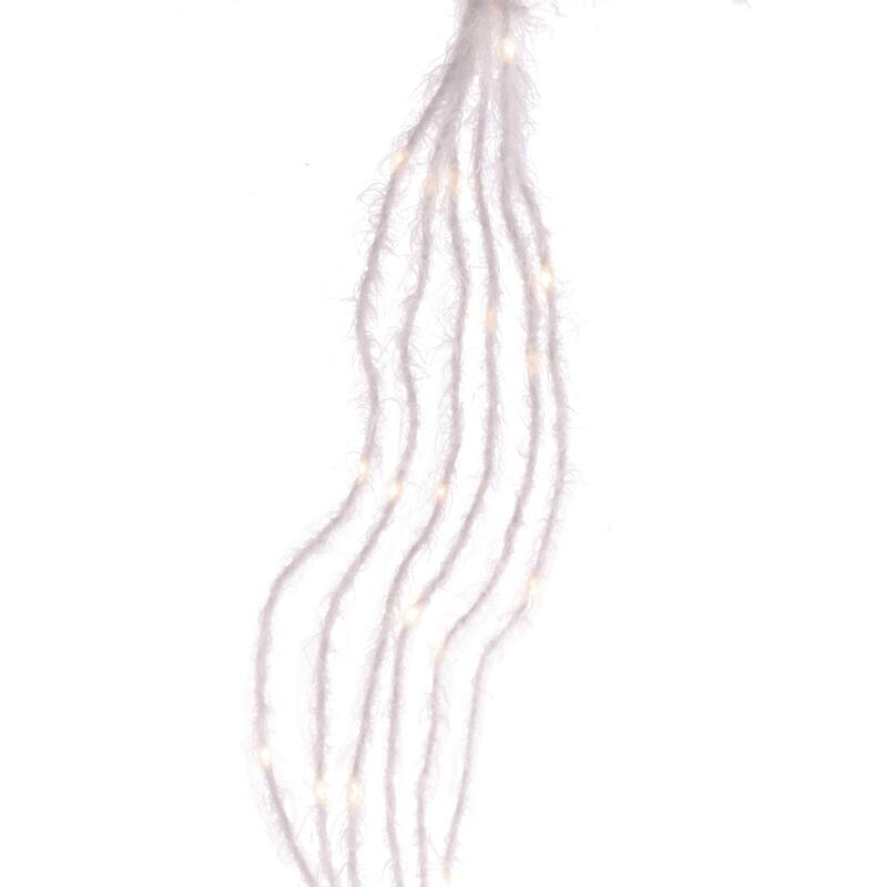 Kurt Adler 120-Light Warm White Fuzzy Multi Strand Warm White LED Set