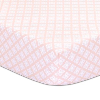 Rose Tile Fitted Sheet from The Peanutshell