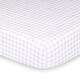 preview thumbnail 2 of 0, PS by The Peanutshell 2 Pk Fitted Sheets, Farm Allover/Grey Check