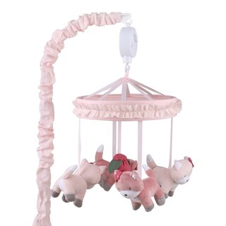 Rose Musical Mobile by The Peanutshell