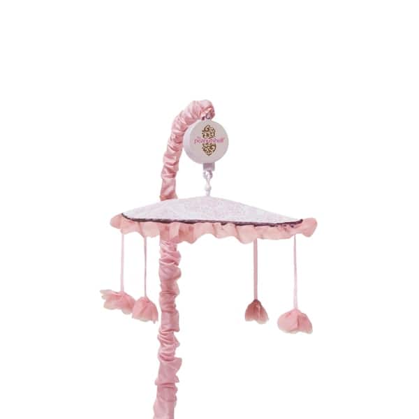 slide 1 of 1, The Peanut Shell Arianna Rosette Musical Mobile