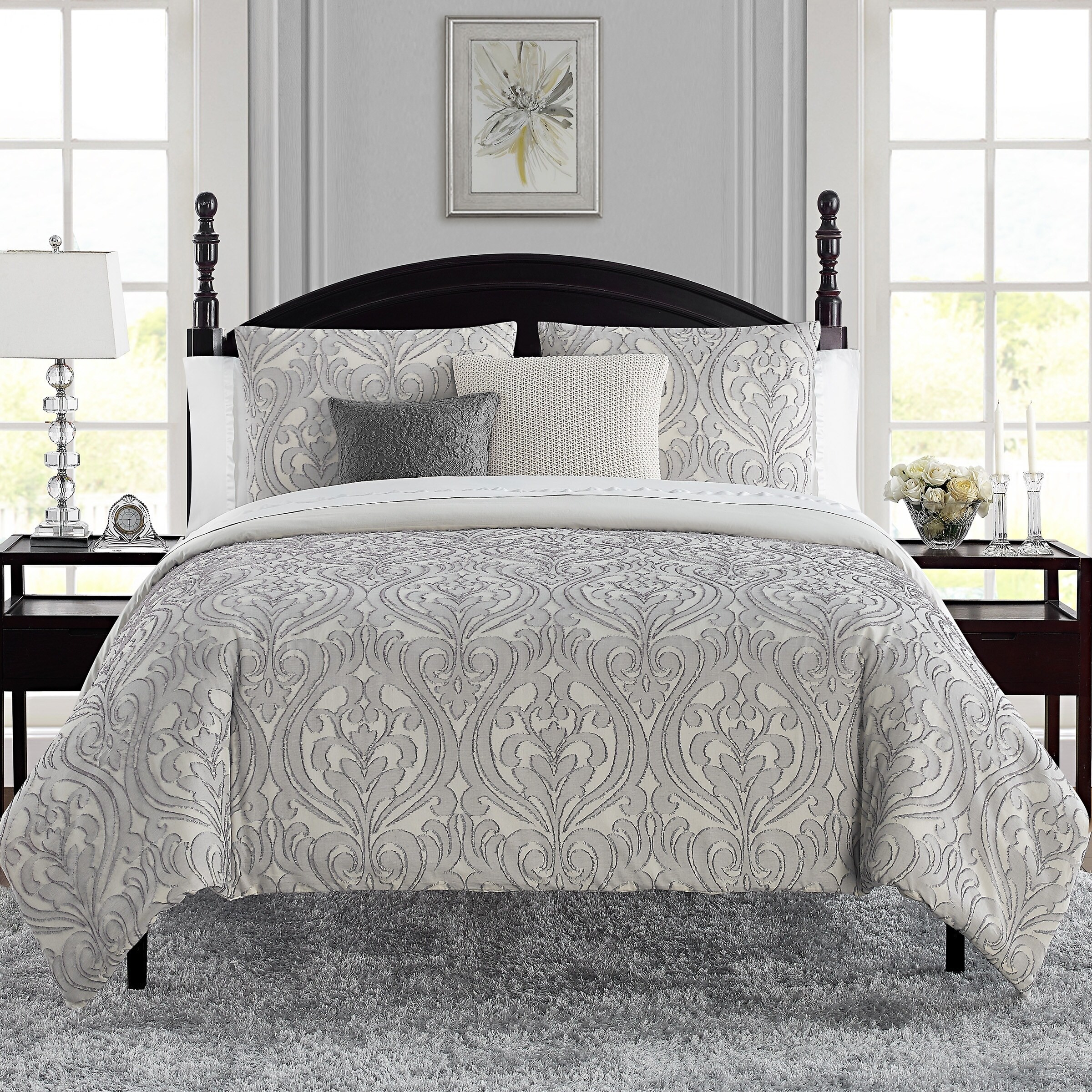 Shop Waterford Raquel 3pc Duvet Set On Sale Overstock