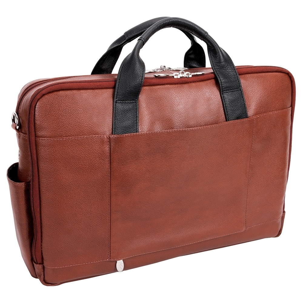 McKlein USA Siamod Ignoto 15.6 Leather Large Ladies Laptop Briefcase