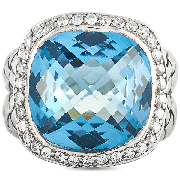 scott kay blue topaz earrings