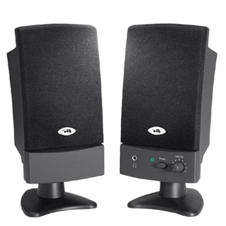 Cyber Acoustics CA-2100 2.0 Speaker System - Wireless Speaker(s) - Bl