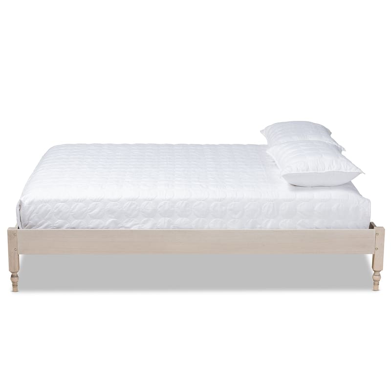The Gray Barn Melanie Mount French Bohemian Wood Platform Bed Frame
