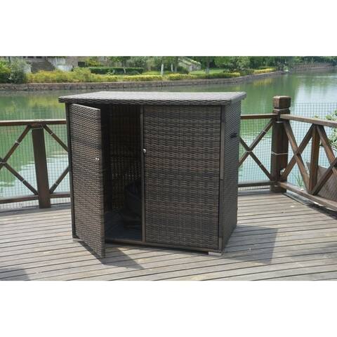 Buy Brown, Storage Boxes Outdoor Storage Sheds &amp; Boxes 