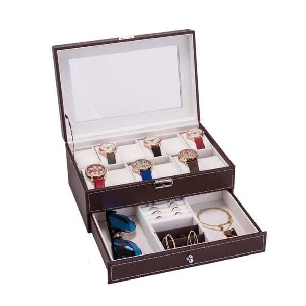 collette glass jewelry box