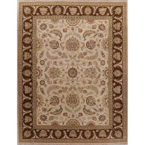 Oushak Oriental Traditional Carpet Hand Knotted Wool Indian Area Rug - 12'2" X 9'2"