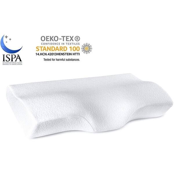 Shop Yanxuan Contour Memory Foam Pillow For Neck Pain Relief