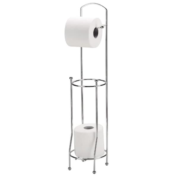 free standing toilet roll holder