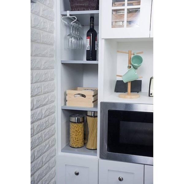 Shop Wooden Crate 3 Count Small Decorate Storage Caddy