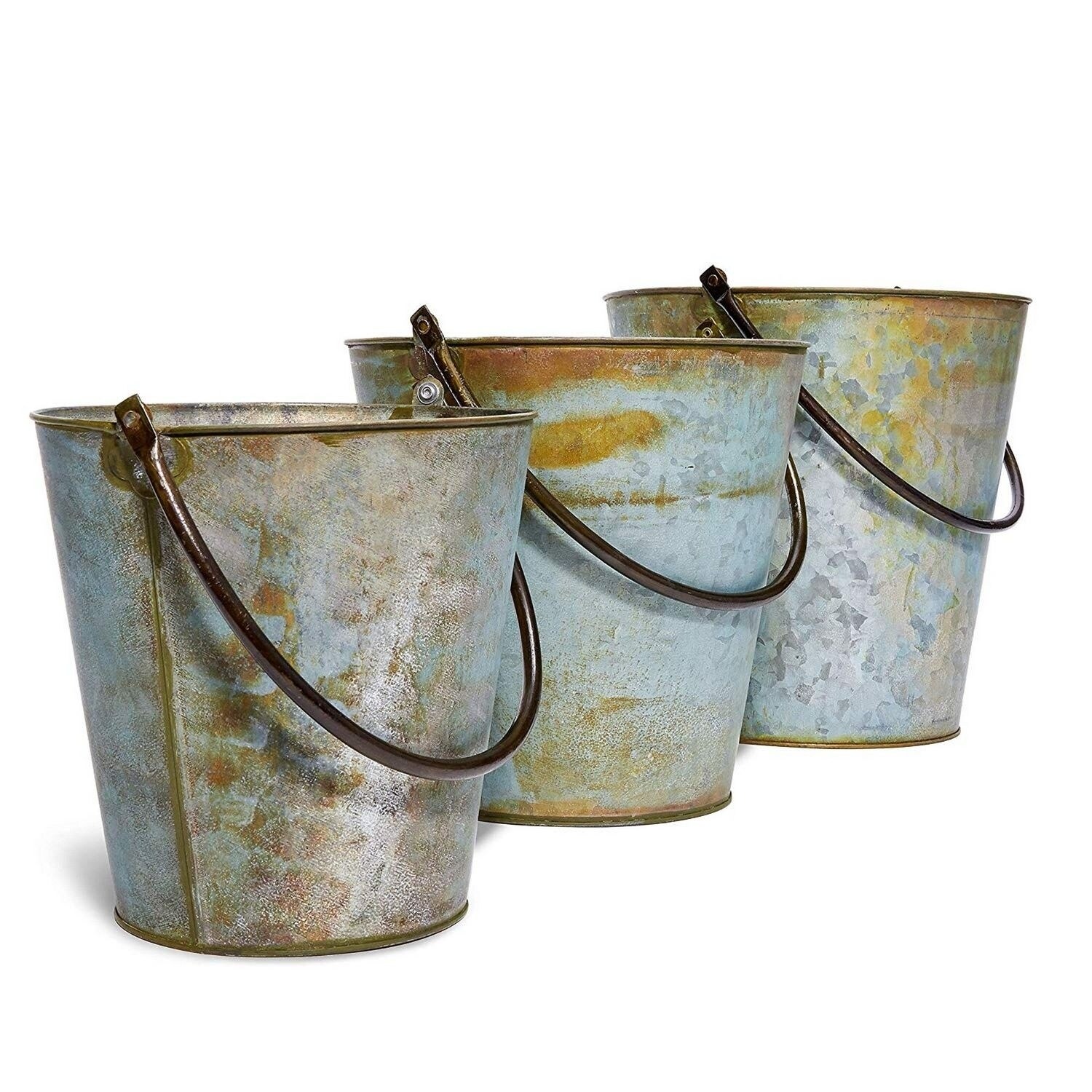 Metal Bucket with Handle – Rustics for Less