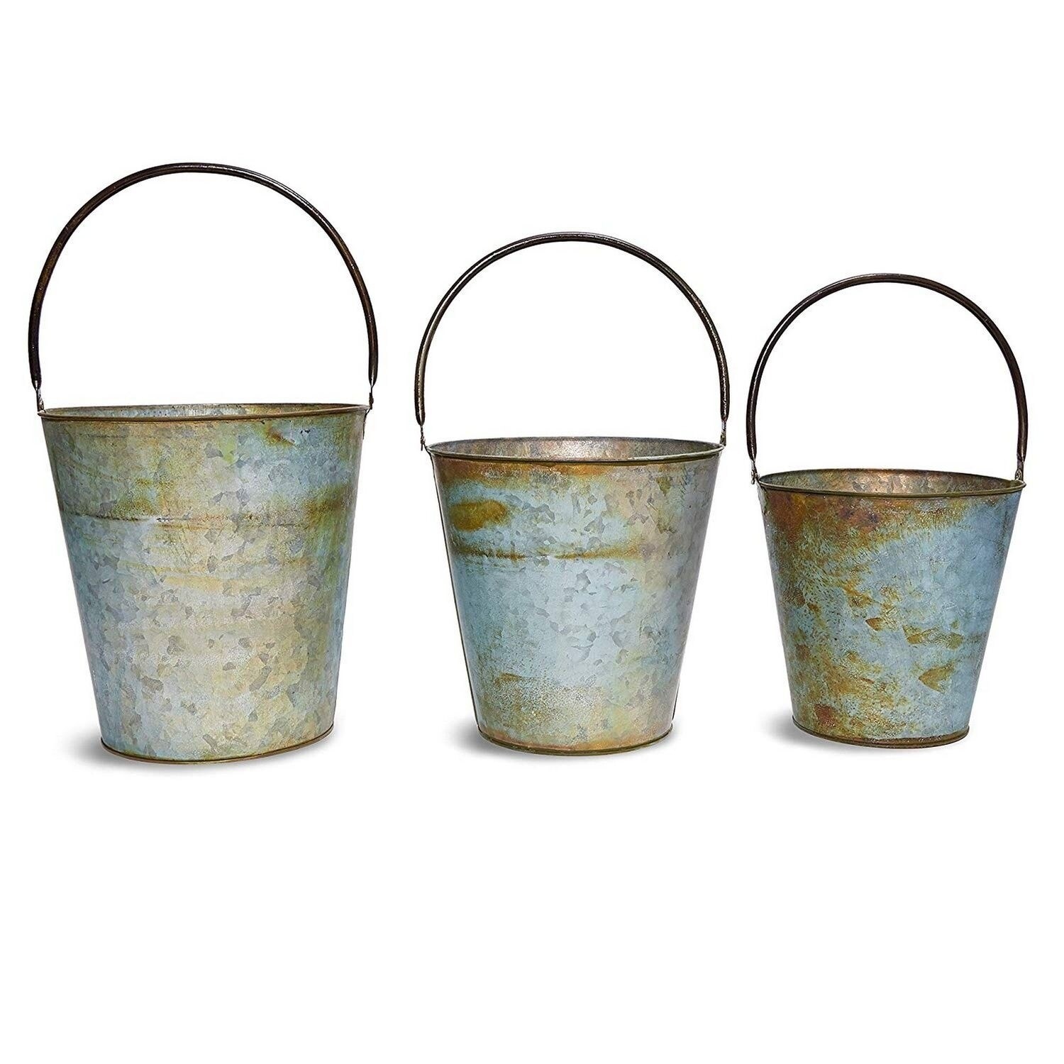 Metal Bucket with Handle – Rustics for Less