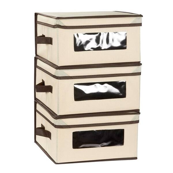 Shop Juvale Storage Bins 3 Pack Small Foldable Storage Cubes