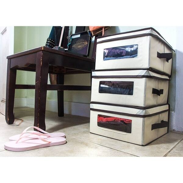 Shop Juvale Storage Bins 3 Pack Small Foldable Storage Cubes