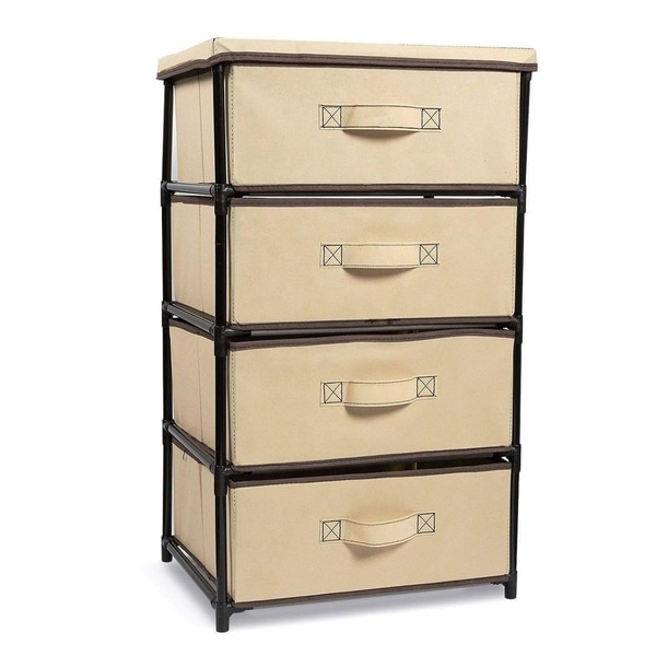 Juvale Clothes Storage Organizer Drawers for Closet Bedroom - 33 in