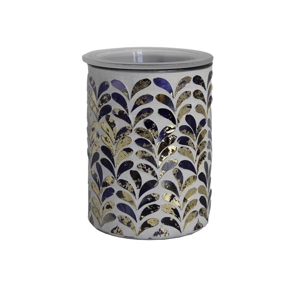 Scentsationals Home Indoor Decorative MOSAIC Royal Plume Full Size Wax Warmer