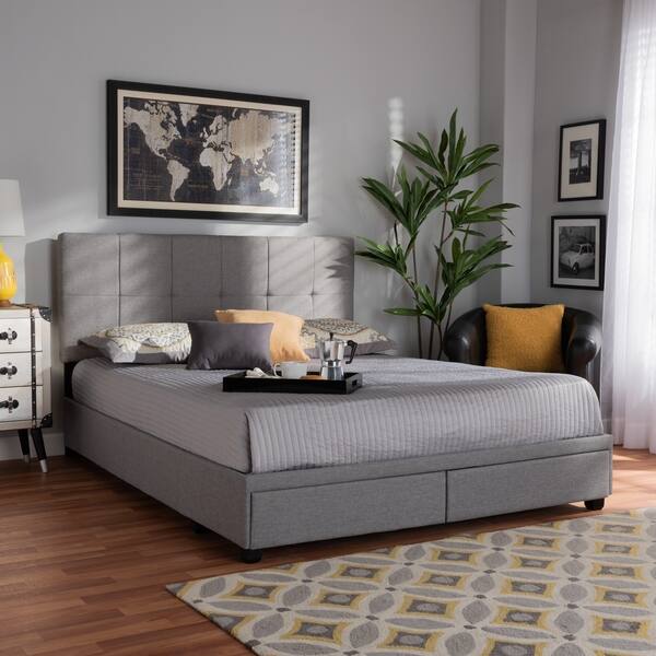 Netti Upholstered Platform Storage Bed On Sale Overstock 29794422