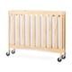 preview thumbnail 3 of 1, Travel Sleeper® Folding Compact Crib w/ 2" Foam Mattress Natural