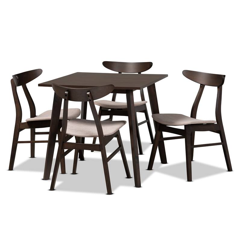 Carson Carrington Talsmark Upholstered 5-piece Dining Set