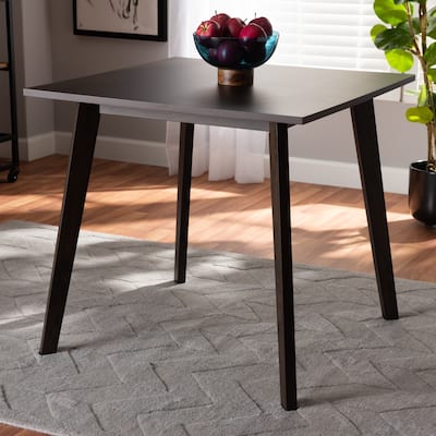 Britte Mid-Century Modern Wood Dining Table