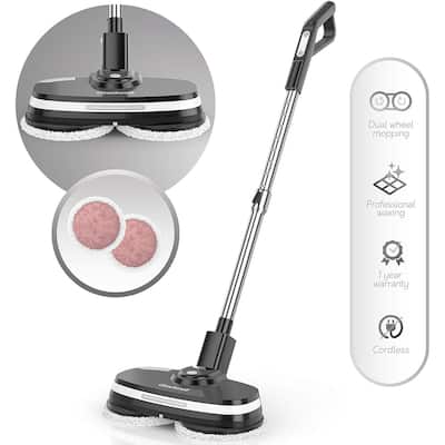 Gladwell Cordless Electric Mop - 3 in 1 Spinner, Scrubber, Buffer