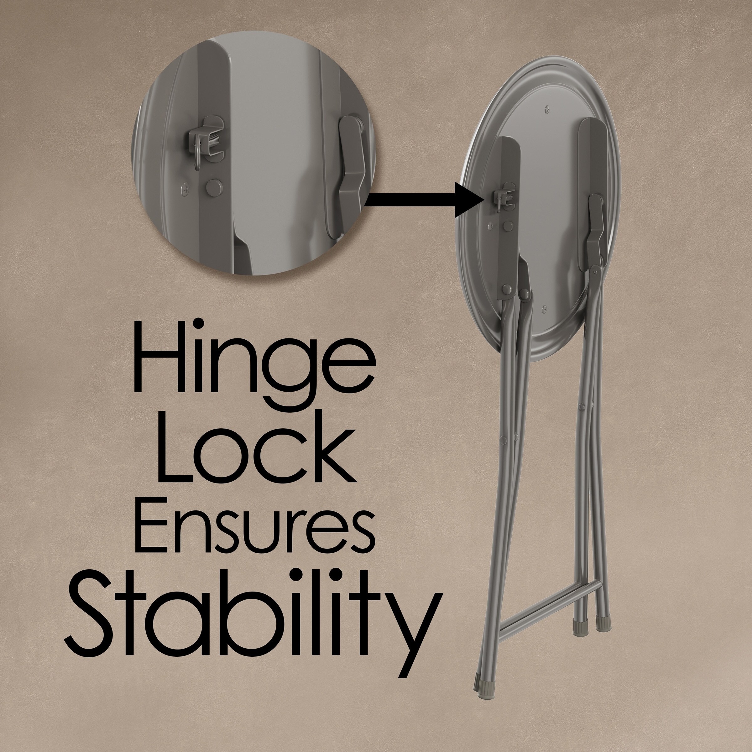 cushioned folding stool trademark home