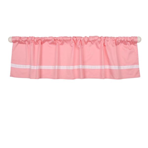 slide 1 of 1, The Peanut Shell Tailored Window Valance in Coral