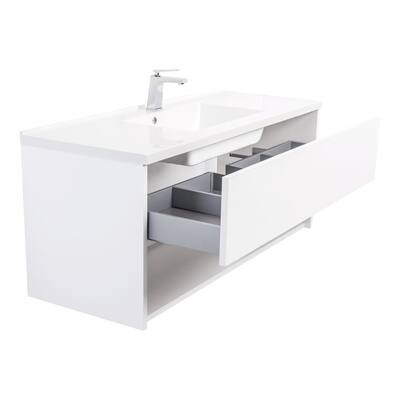 48" Single Vanity Cabinet Wall Mount