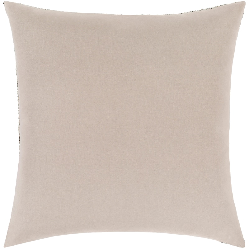 Hico Heathered Metallic 22-inch Poly or Feather Down Throw Pillow